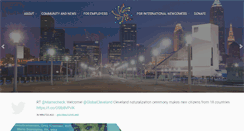 Desktop Screenshot of globalcleveland.org